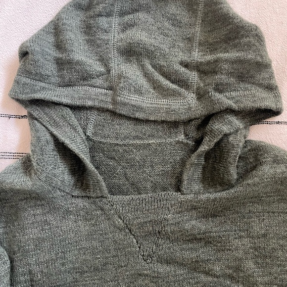 NWT Paka Apparel handmade hoodie sweater in eucalyptus - Picture 5 of 6